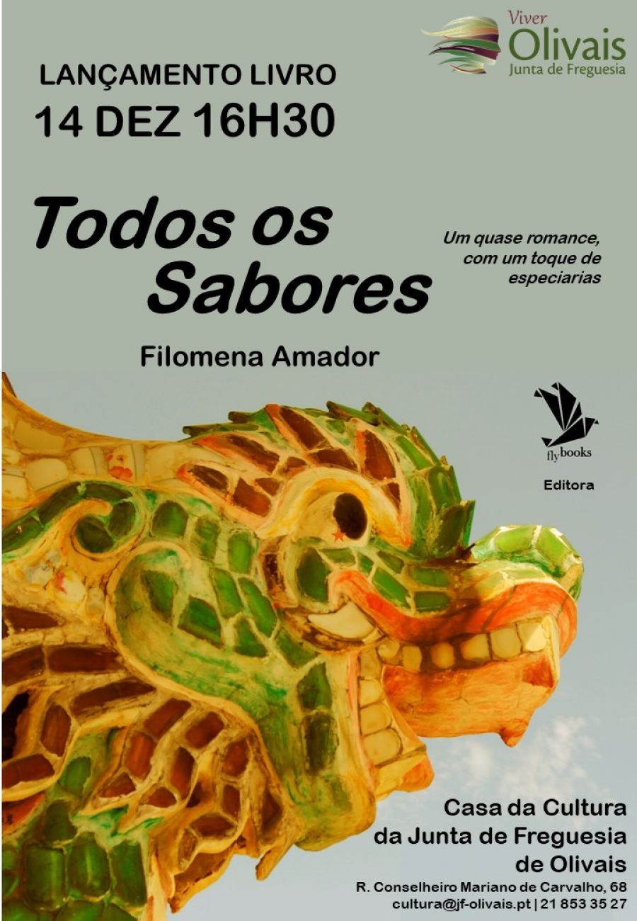 Apresentação do livro  “ Todos os sabores “ de Filomena Amador 