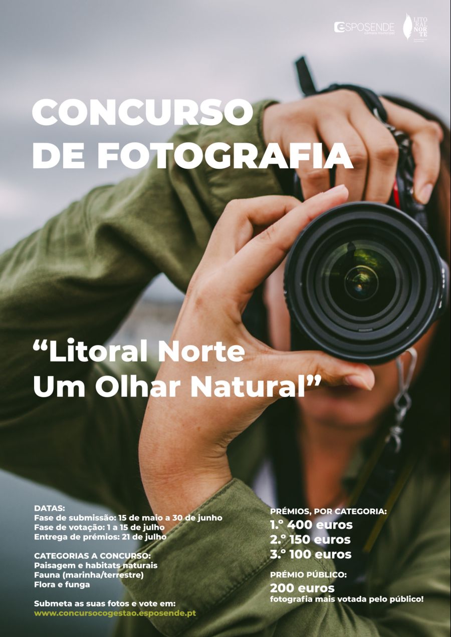 Concurso de Fotografia: 'Litoral Norte, um olhar natural'