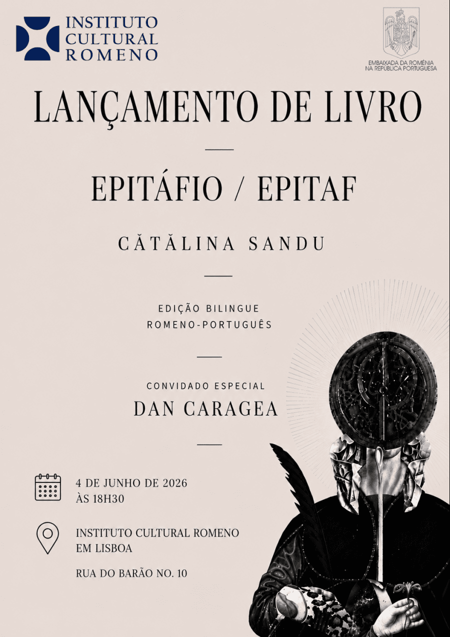 Lançamento do livro de poesia “Epitáfio/Epitaf”