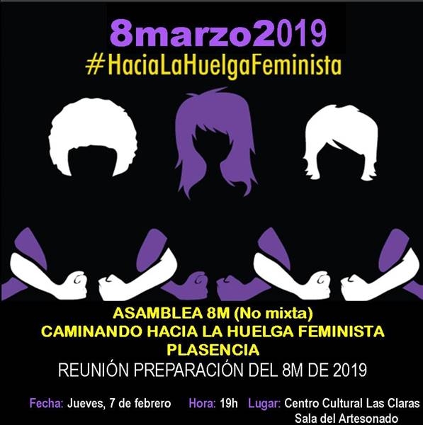 Asamblea 8M 'Caminando hacia la huelga feminista' || Centro Cultural Las Claras