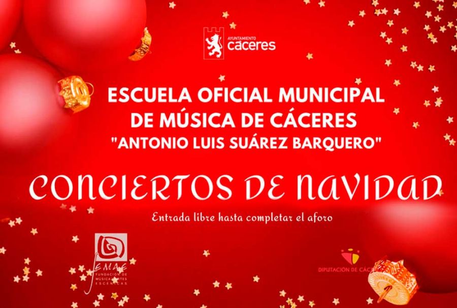 CONCIERTO DE NAVIDAD | Escuela Municipal de Música de Cáceres