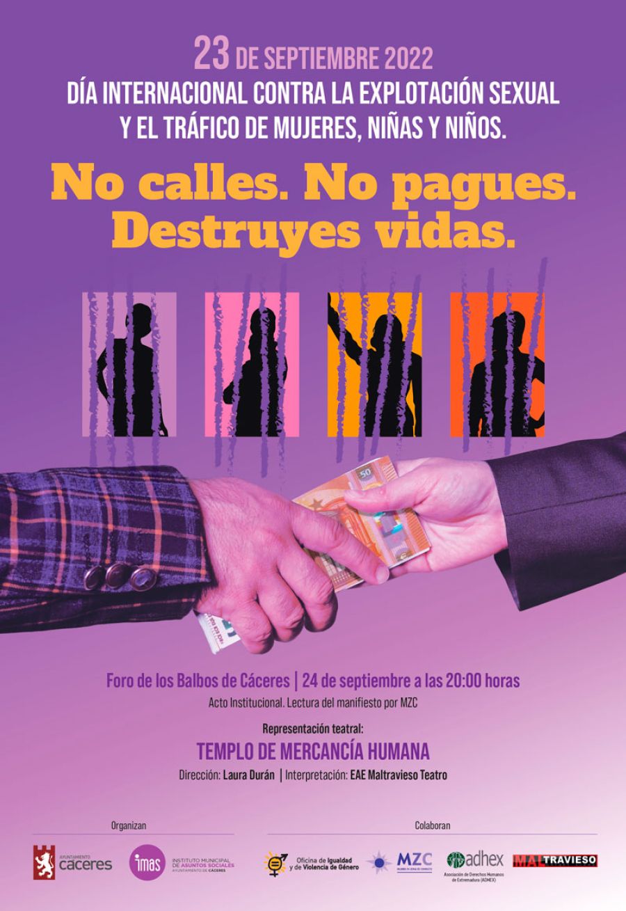 Día Internacional contra la Explotación Sexual y la Trata de Mujeres, Niñas y Niños