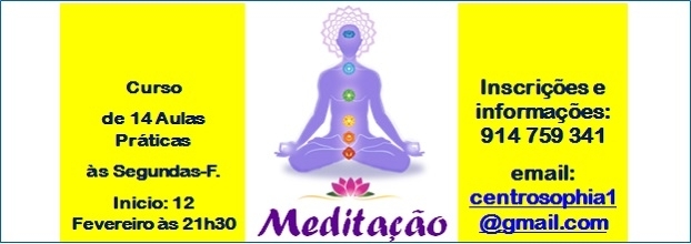 Curso de Meditação - 12 Fevereiro