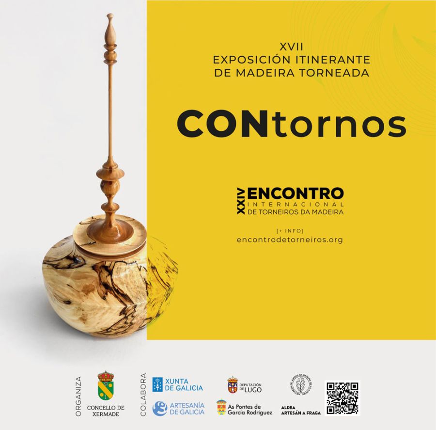 XVII Exposición Itinerante de Madeira Torneada CONtornos 2025