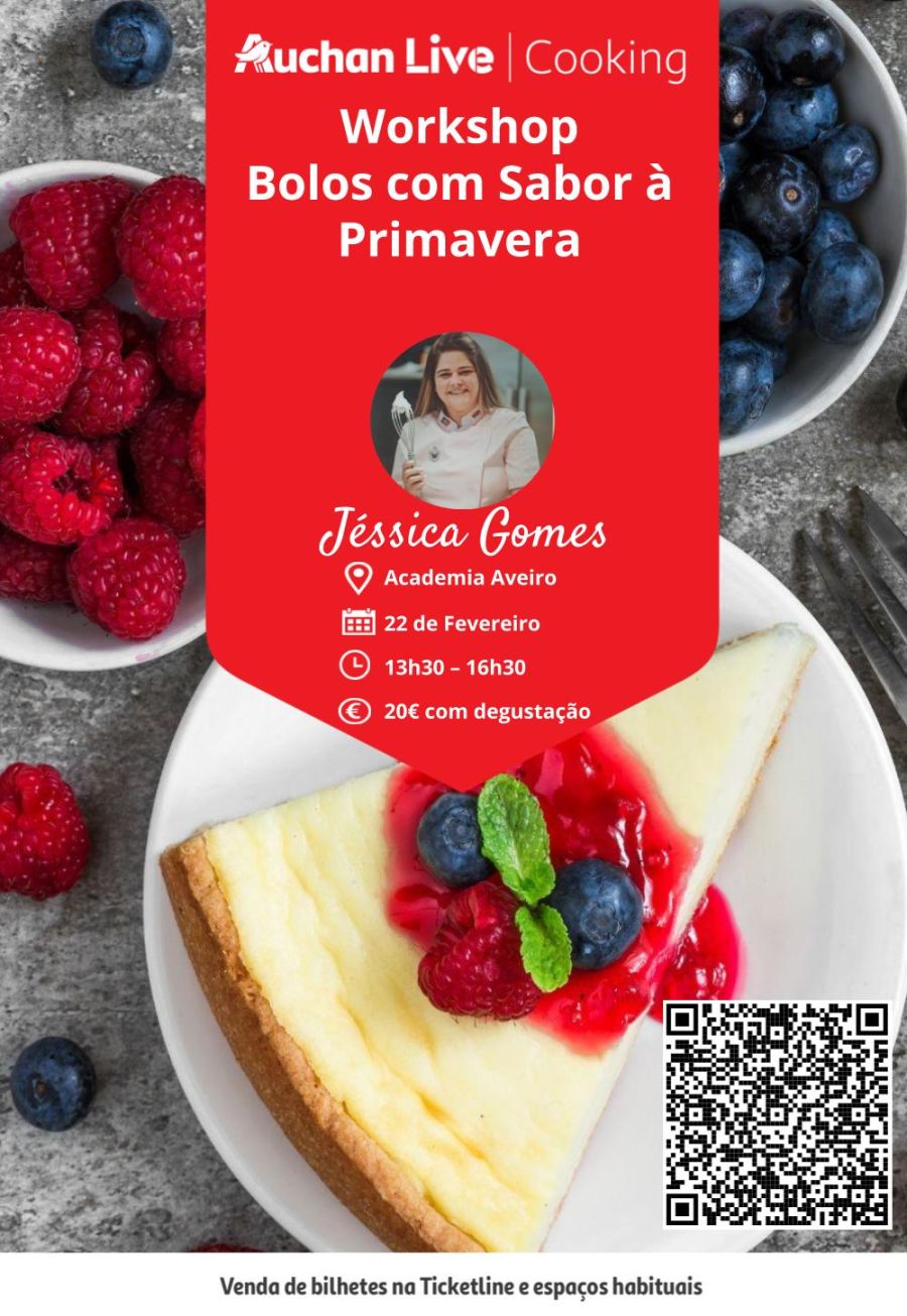 Workshop Bolos com Sabor à Primavera