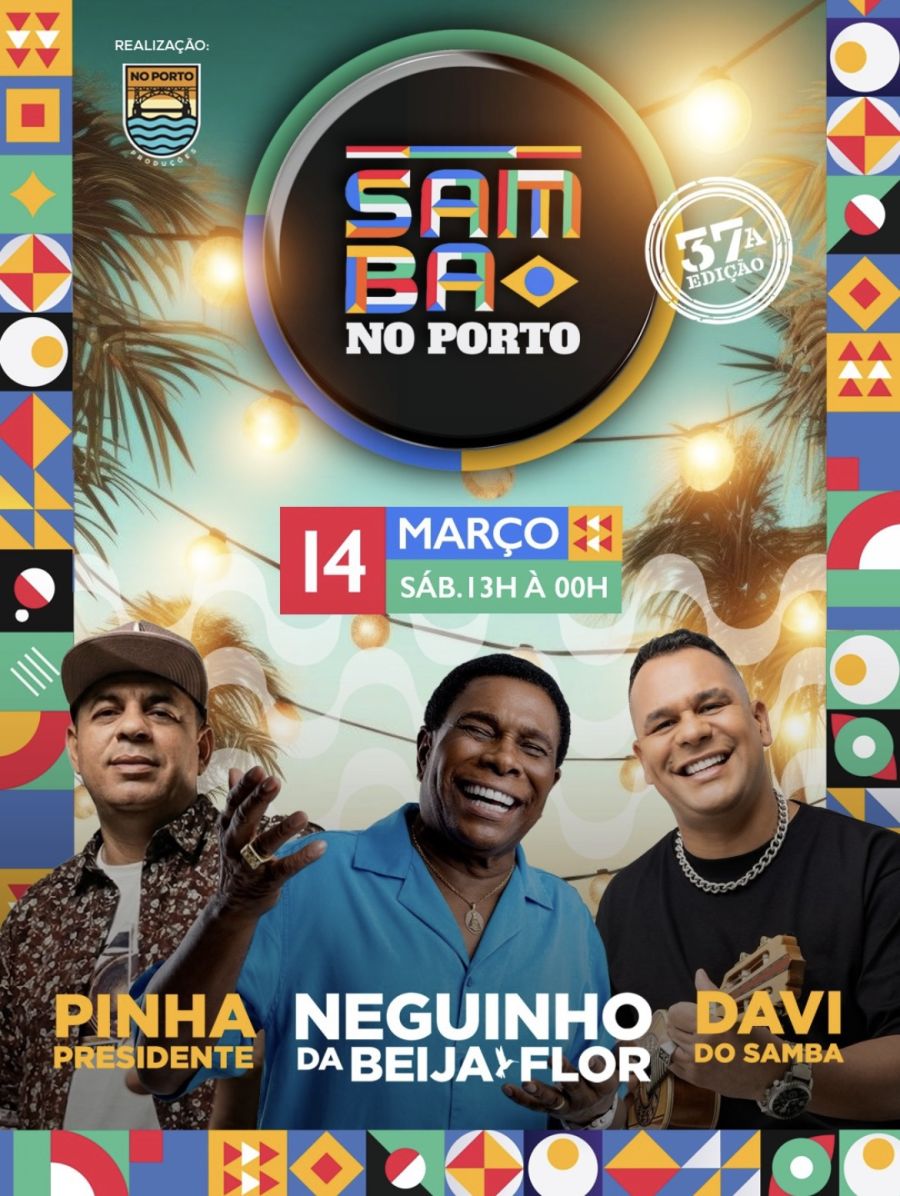 Samba no Porto apresenta 37ª Edição Especial
