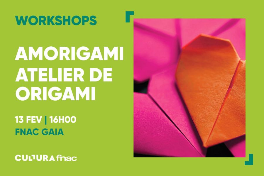 Atelier de origami na Fnac Gaia