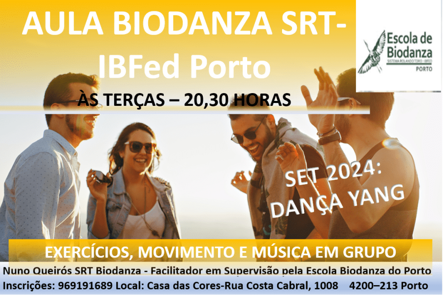 Aulas de Biodanza - A dança da Vida (Grupo Regular Semanal)