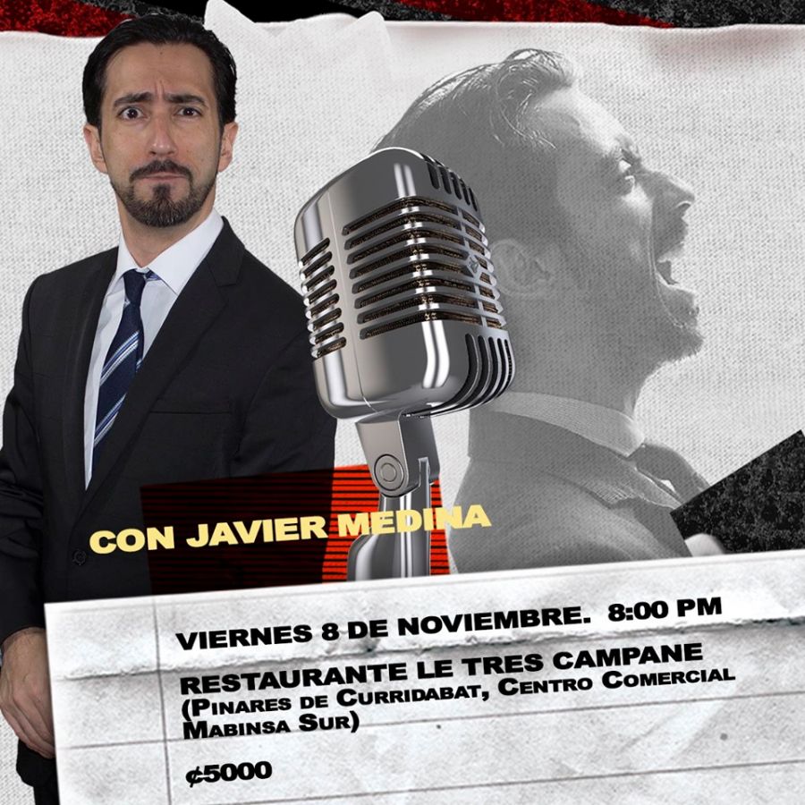 La infame yuca. Javier Medina. Stand up comedy