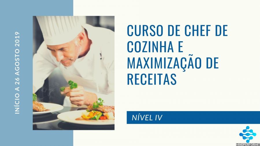 CURSO DE CHEF DE COZINHA E MAXIMIZAÇÃO DE RECEITAS - NÍVEL 4