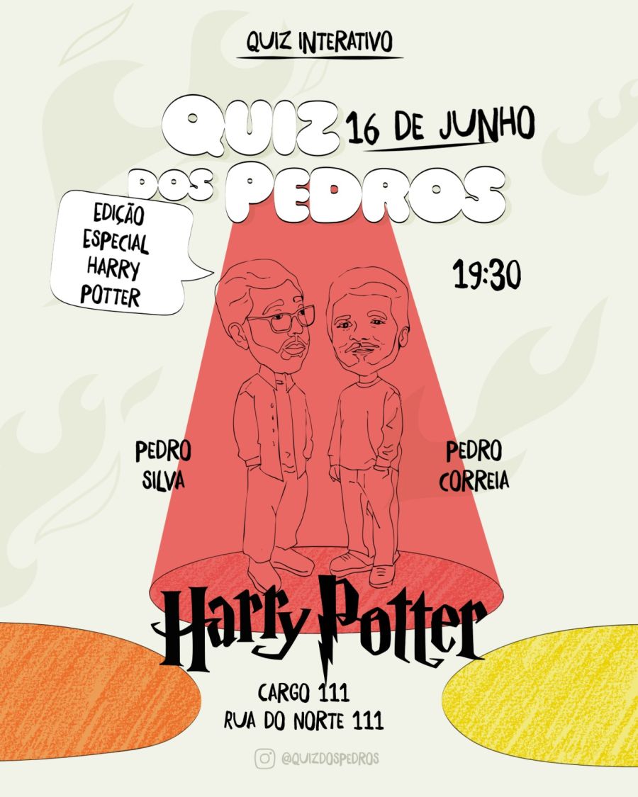 Quiz dos Pedros - Harry Potter