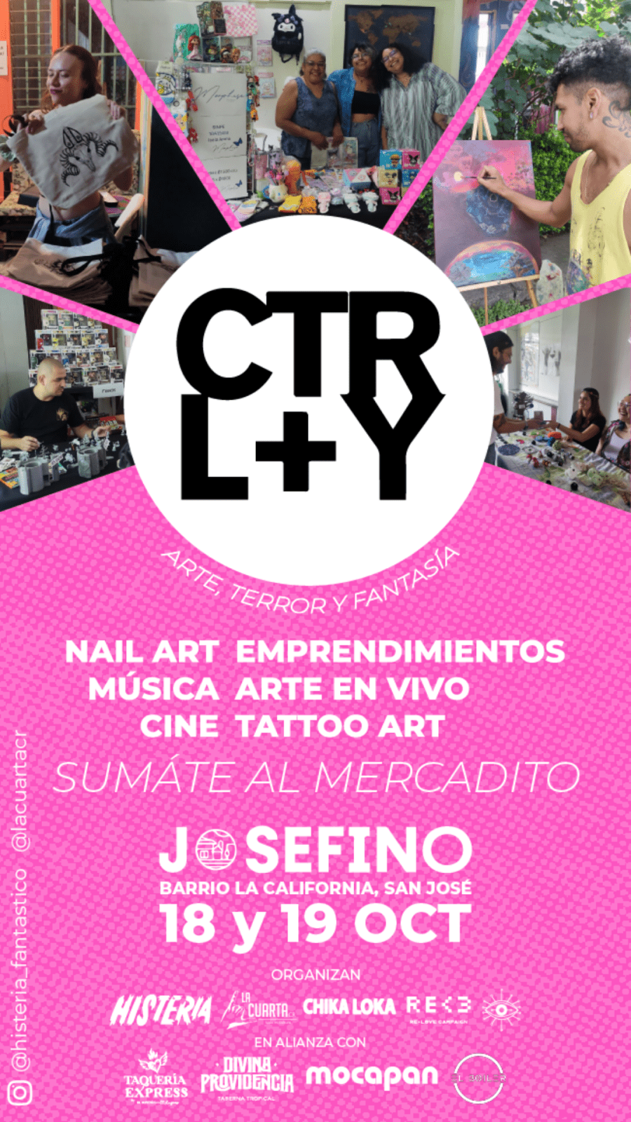 CTRL-Y: Feria de arte, diseño y emprendimientos