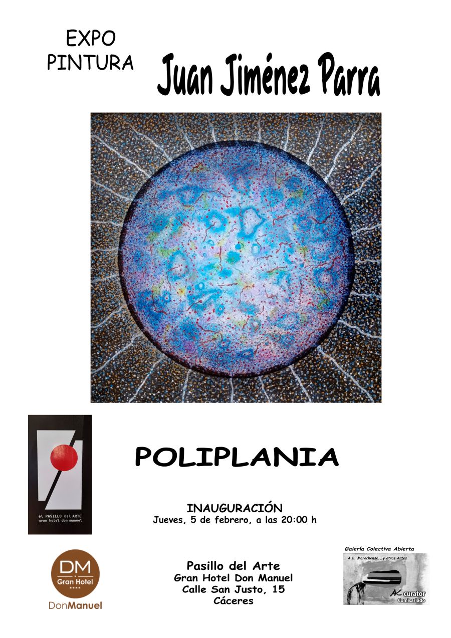 Exposición de pintura 'POLIPLANIA' de Juan Jiménez Parra