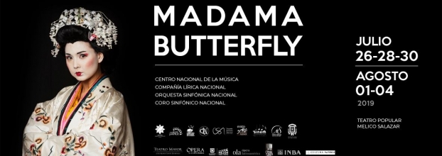 Ópera Madama Butterfly, de Puccini. Compañía Lírica Nacional