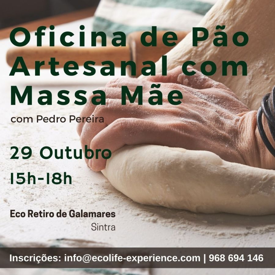 Oficina de Pão Artesanal com Massa Mãe | com Pedro Pereira