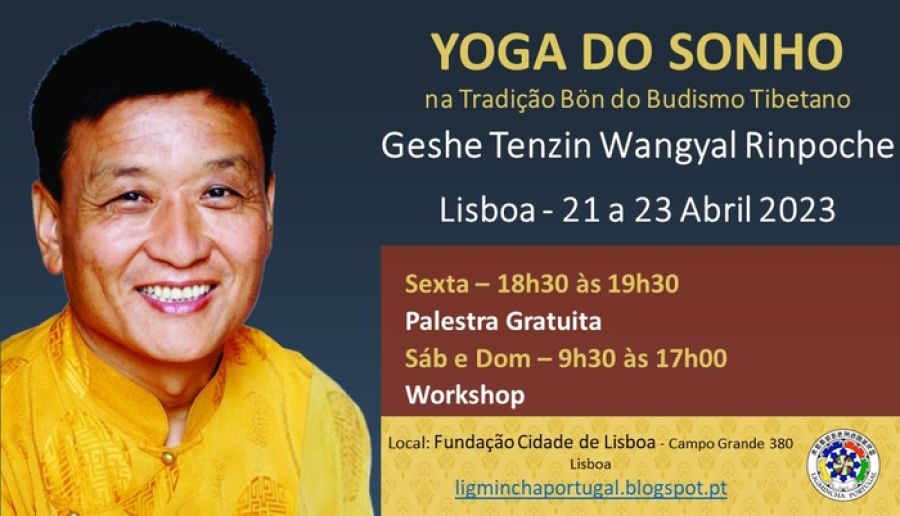 Yoga do Sonho com Tenzin Wangyal Rinpoche