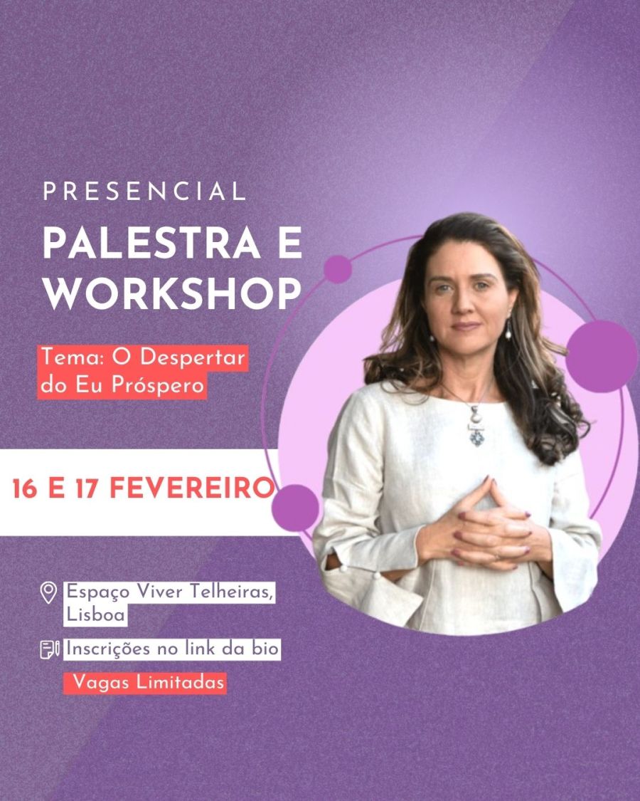 Palestra e Workshop com Cristina Florentino