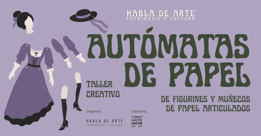 Taller creativo de figurines y muñecos de papel articulados