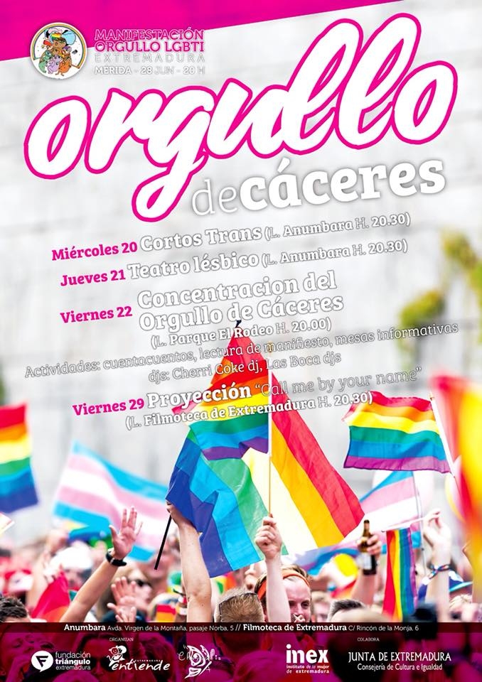 Orgullo LGBTI en Cáceres