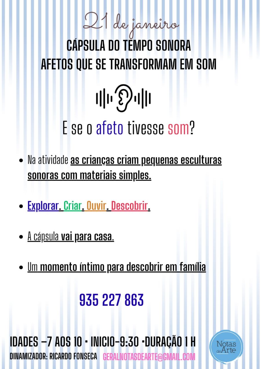 CÁPSULA DO TEMPO SONORA