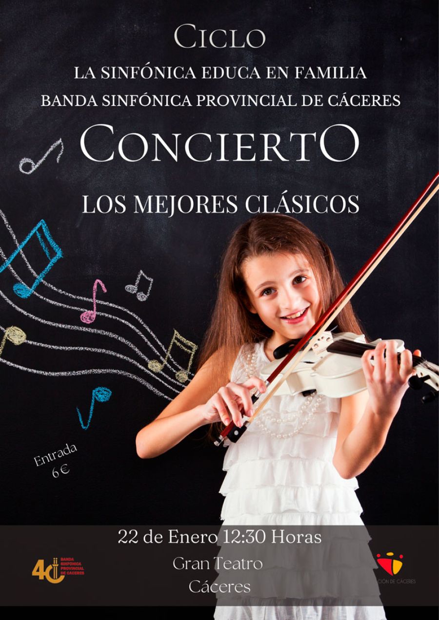 Concierto | LOS MEJORES CLÁSICOS (“La Sinfónica Educa”)