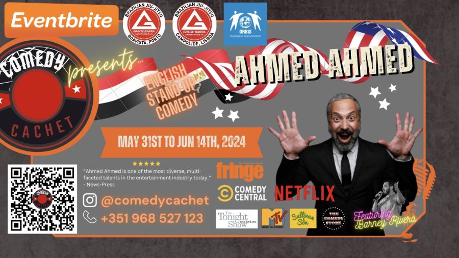 Stand Up Comedy - AHMED AHMED - Live in Aveiro