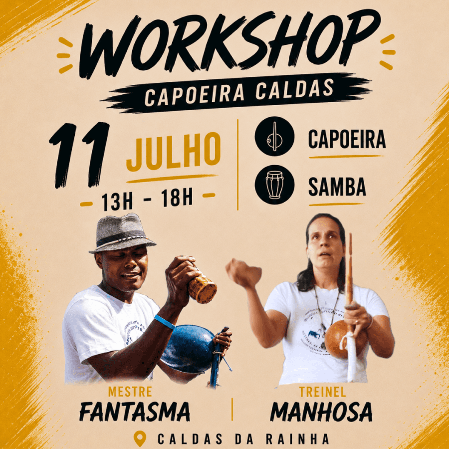 Workshop capoeira Caldas 