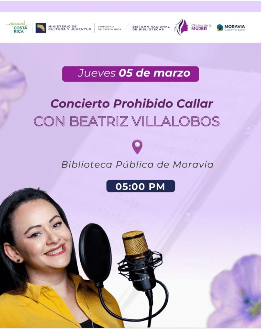 Día Internacional de la Mujer con el concierto gratuito “Prohibido Callar”