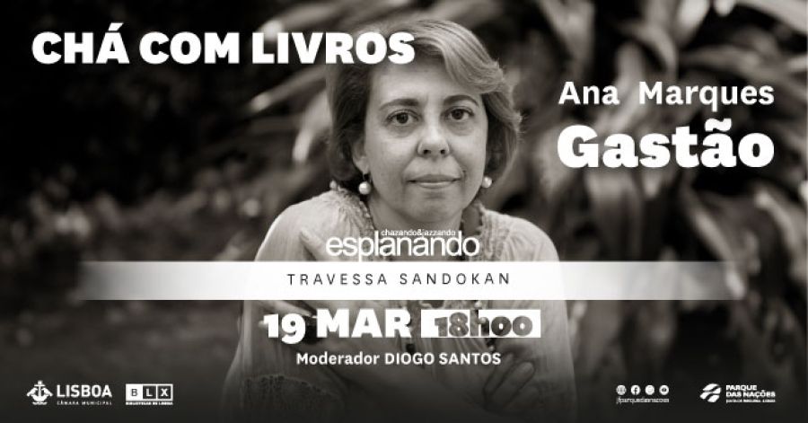 “Chá com livros” convida Ana Marques Gastão