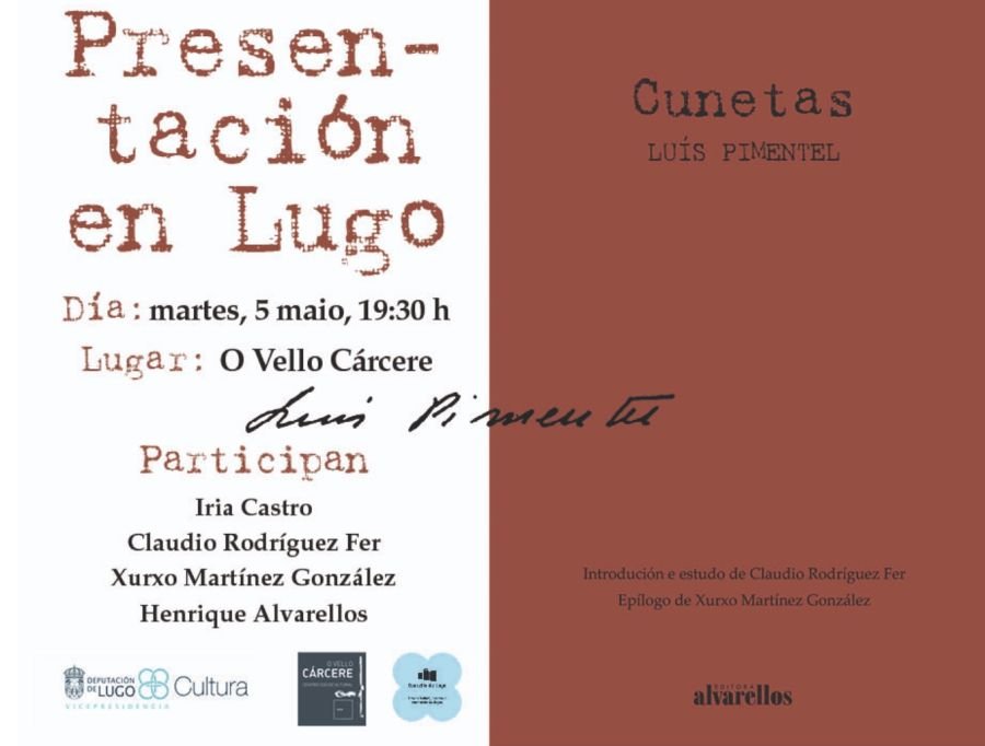 Presentación do libro 'Cunetas'
