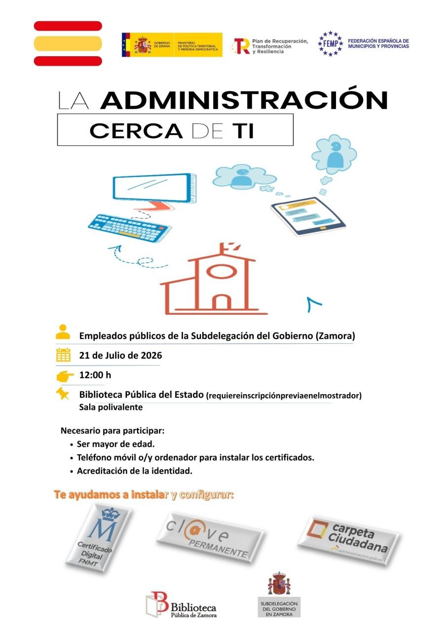 Curso-Charla 'La administración cerca de ti'