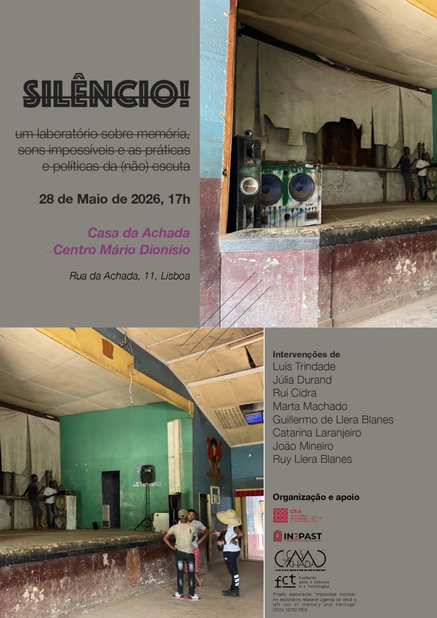 Silêncio! Um laboratório sobre memória, sons impossíveis e as práticas e políticas da (não) escuta 