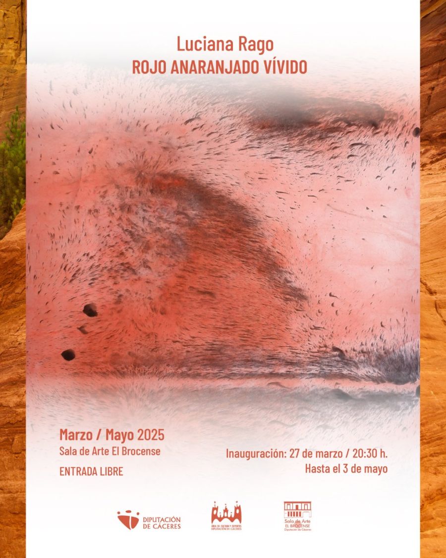 EXPOSICIÓN | 'Rojo Anaranjado Vívido' de Luciana Rago Ferró