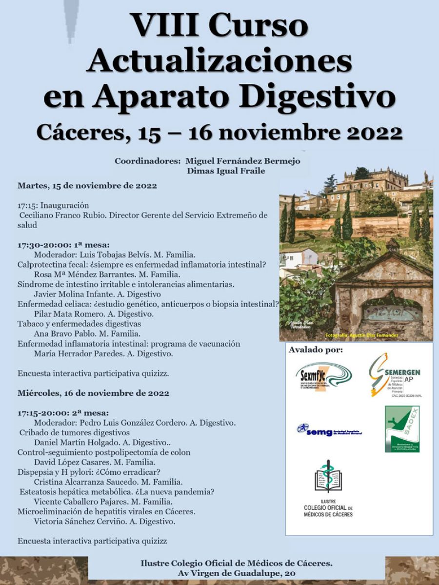 VIII Curso de Actualizaciones en Aparato Digestivo