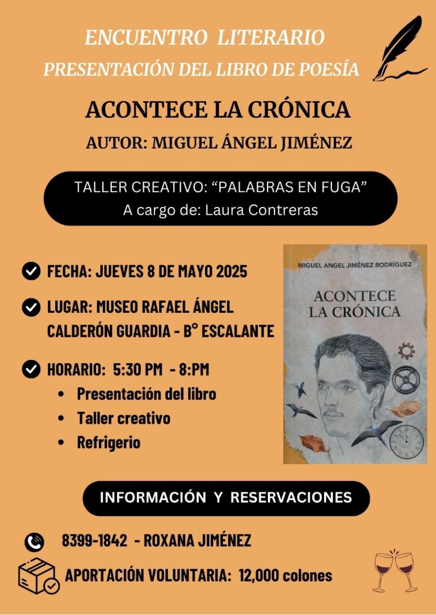Encuentro Literario. Acontece la crónica