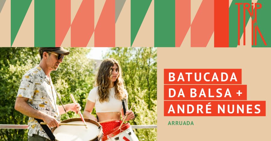 TRiP Residência de Percussão com André Nunes | Arruada da Balsa