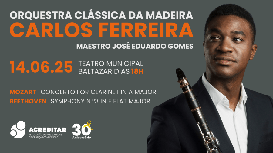 Concerto dos 30 anos da Acreditar com a Orquestra Clássica da Madeira 