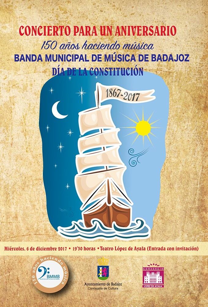 Concierto Día de la Constitución – Banda Municipal de Música de Badajoz