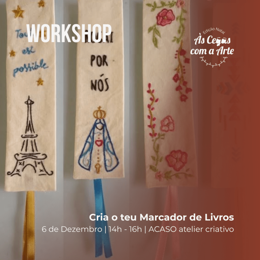 Workshop Cria o teu Marcador de Livros