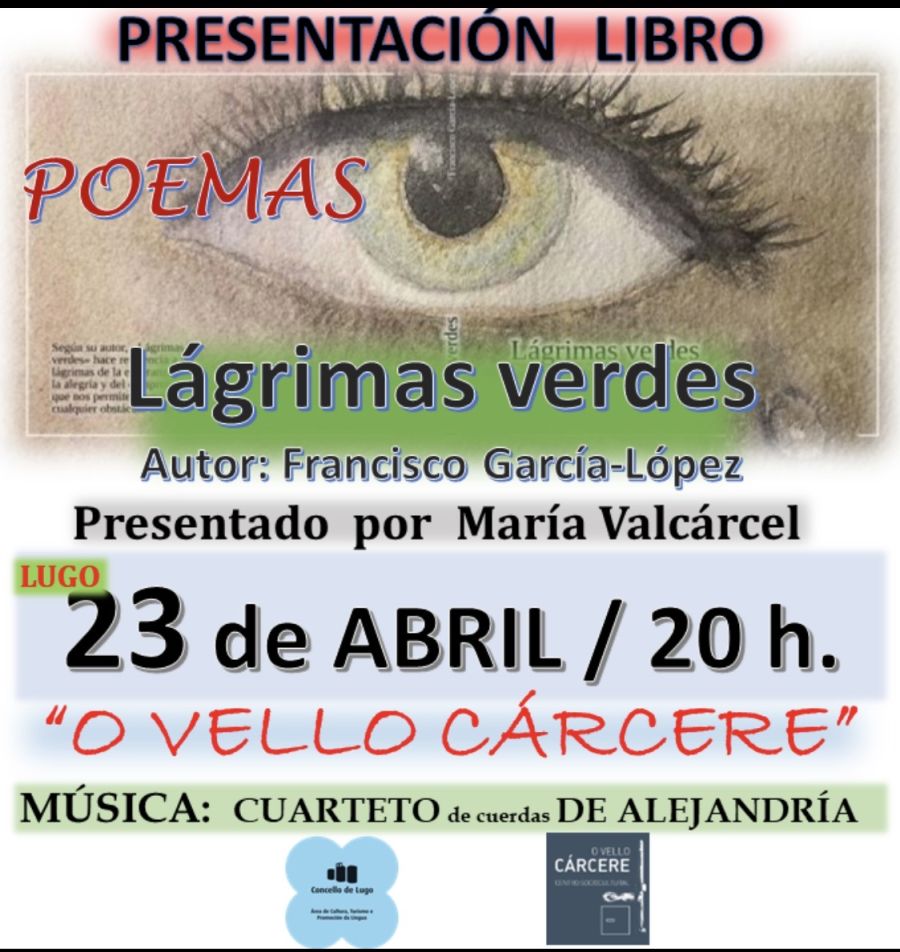 Presentación do libro de poesía 'Lágrimas verdes'