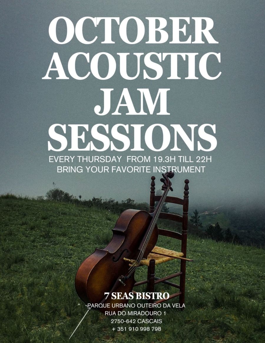 Acoustic Jam Sessions No Parque: Venha Tocar !