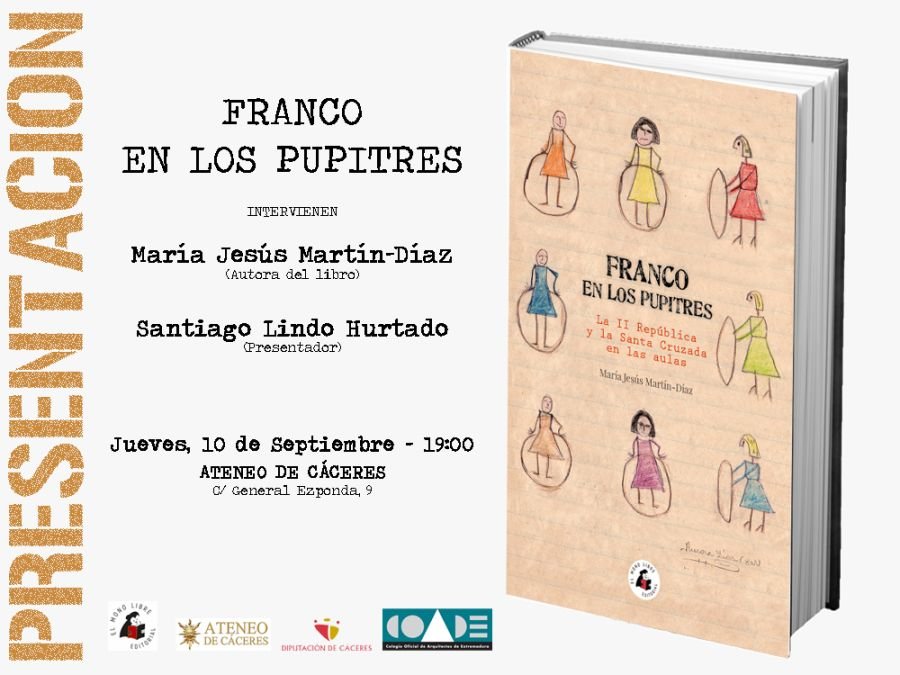 Presentación del libro Franco en los pupitres