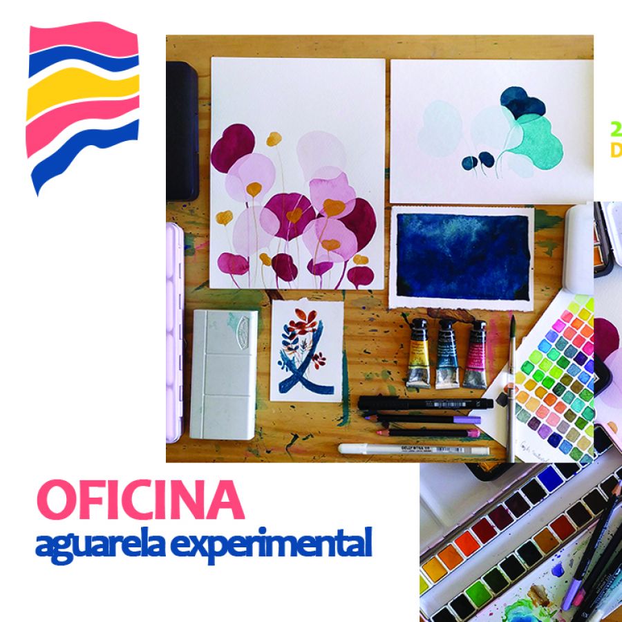 Oficina de Aguarela Experimental