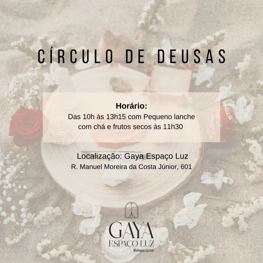 EVENTO - CIRCULO DE DEUSAS