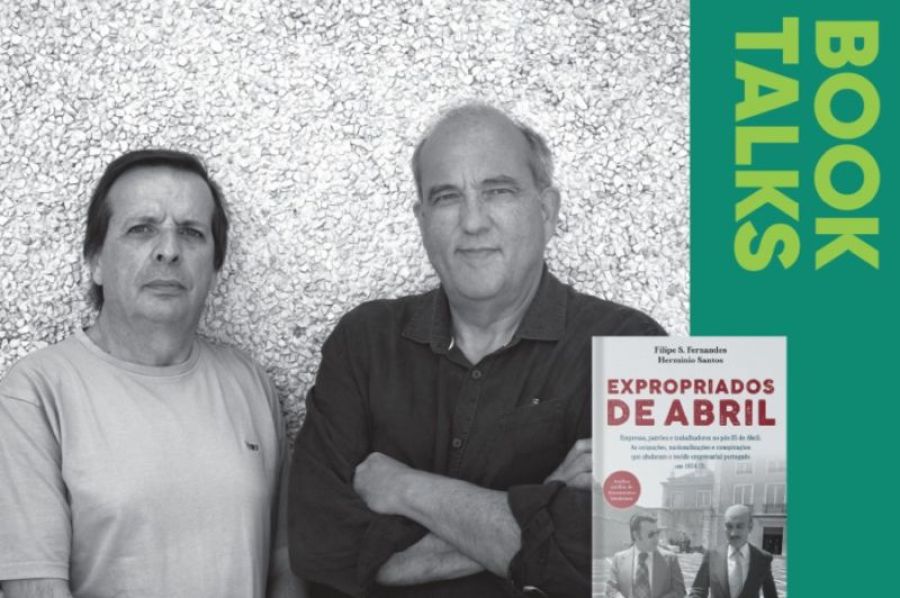 FILIPE S. FERNANDES E HERMÍNIO SANTOS LANÇAMENTO DO LIVRO ' EXPROPEIADOS DE ABRIL'