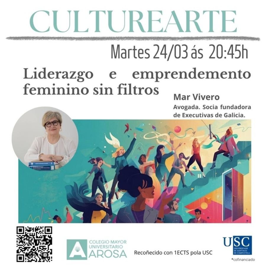CULTUREARTE: Liderazgo  e emprendemento feminino sin filtros
