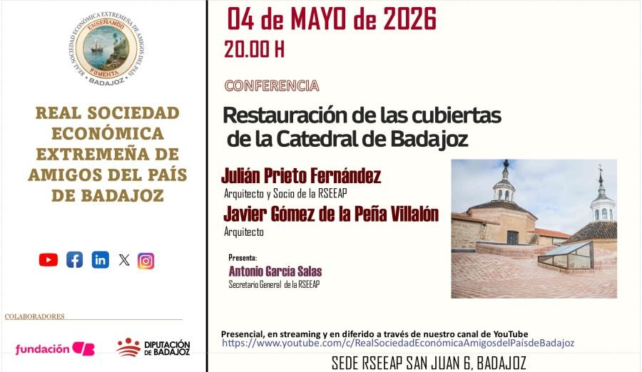 'Restauración de las cubiertas de la Catedral de Badajoz' Julián Prieto y Javier Gómez