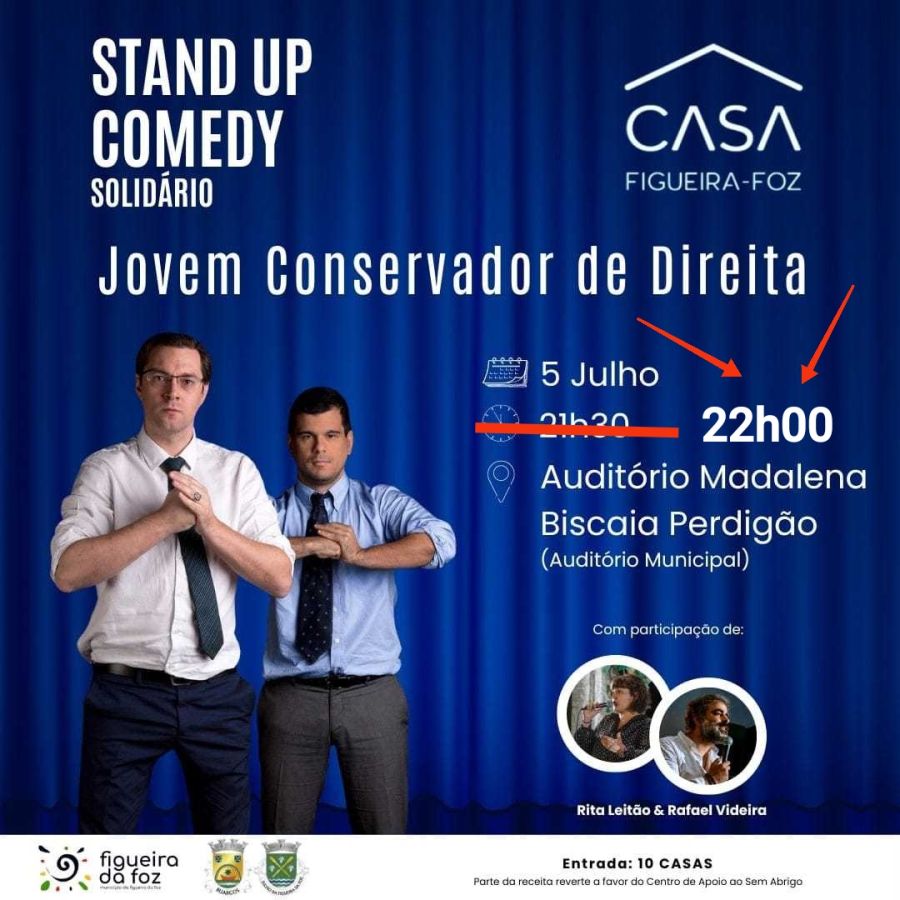 Stand Up Comedy Solidário CASA