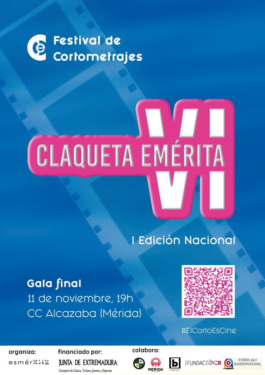 Claqueta Emérita 6: Gala de entrega de premios concurso de cortometrajes
