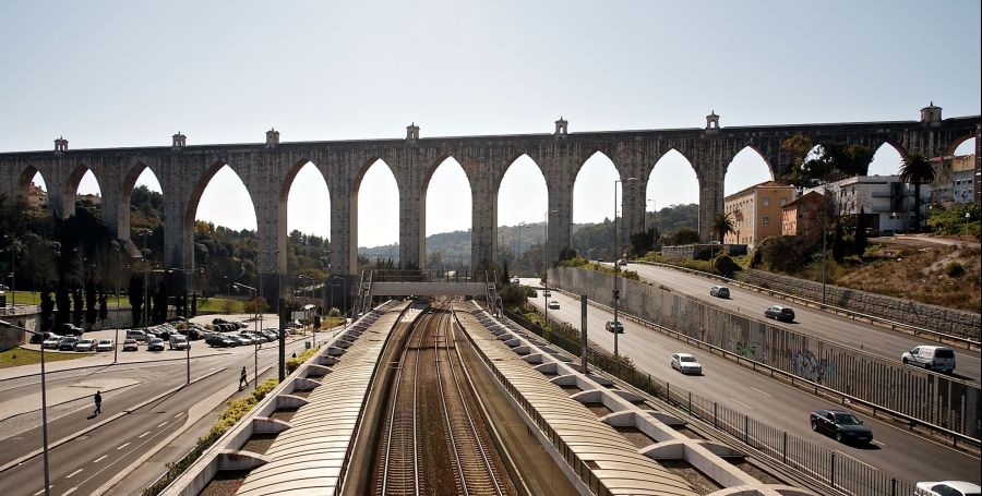 Roteiro Aqueduto - Arcos Vale de Alcântara e Amoreiras